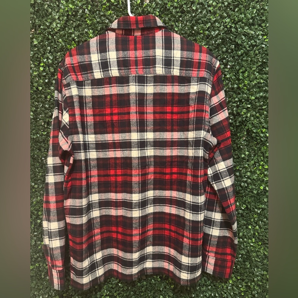🔥5/$30🔥H&M MEN'S PLAID FLANNEL BUTTON DOWN SHIRT - Picture 2 of 8
